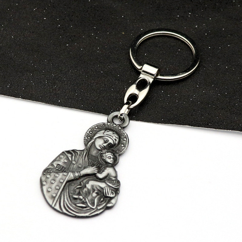 Our Lady of Perpetual Help Keychain Amen Artisan