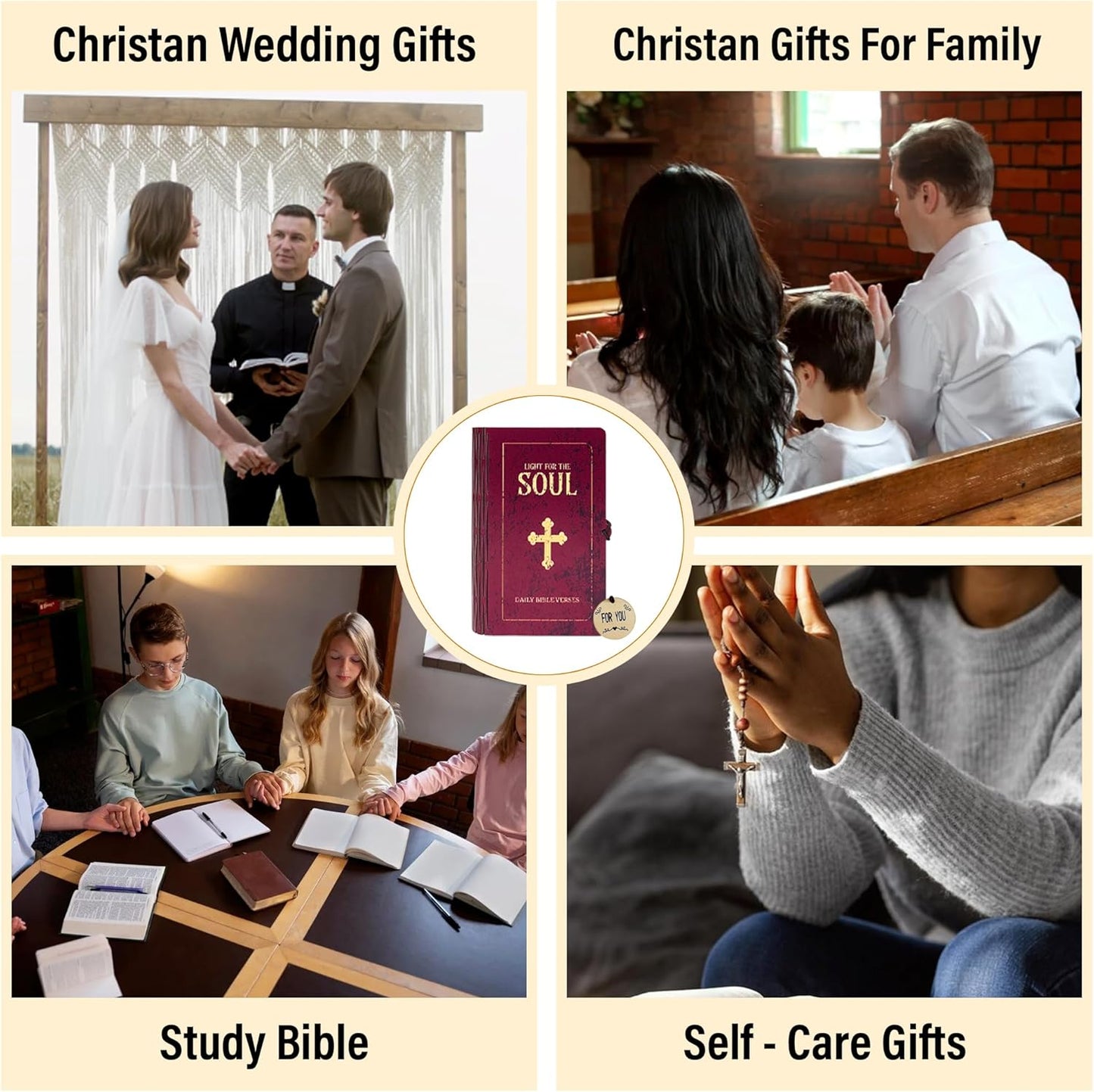 Handmade Wooden Bible Verses Box