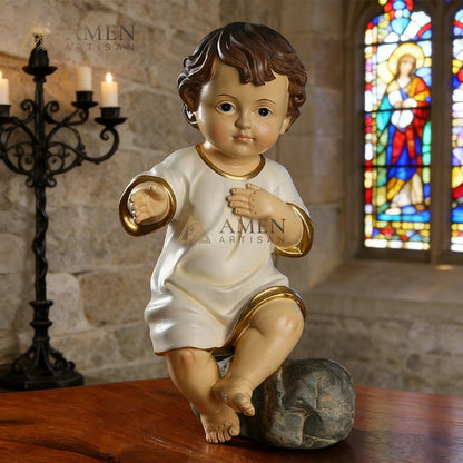 【Deal Today】Christ Child Statue |  Amen Artisan