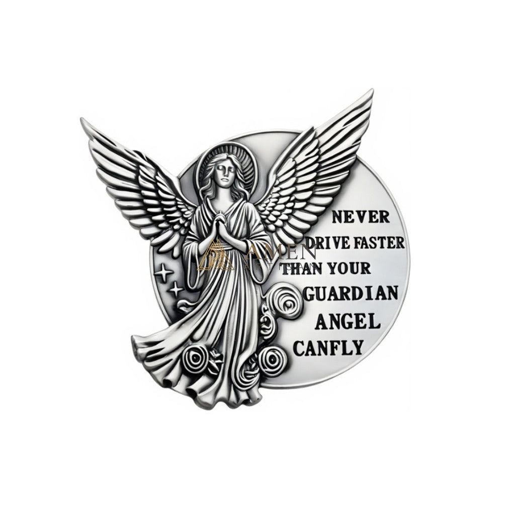 Guardian Angel Car Visor Clip Collection Amen Artisan