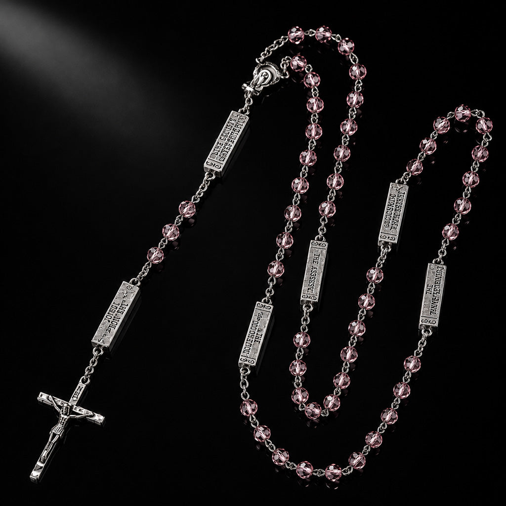 Five-Decade Rosary with Mystery Medals — Devotion