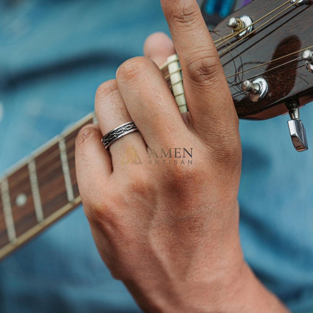 Crown of Thorns Ring Amen Artisan