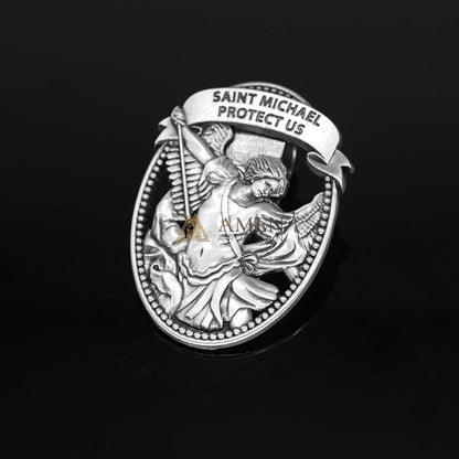 【DEAL TODAY】St Michael Medal Car Clip