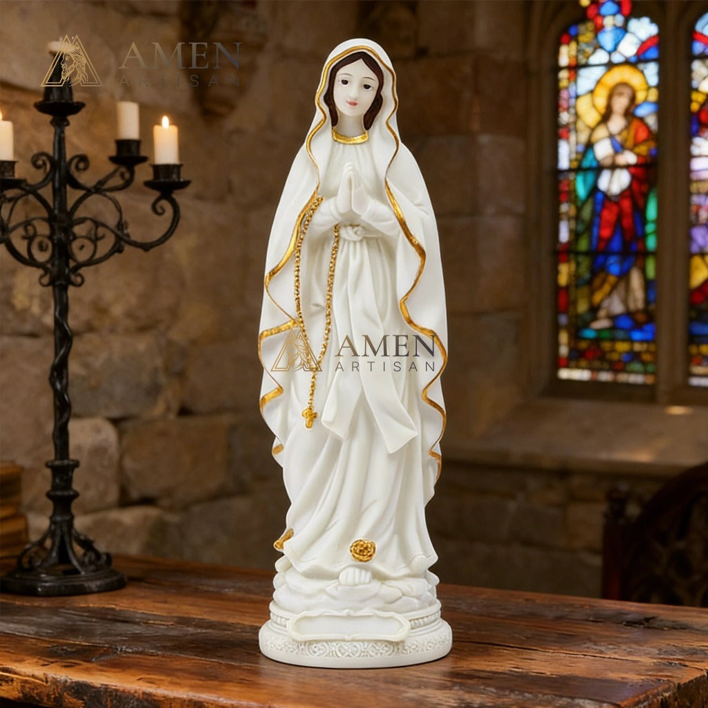 Virgin Mary Statue  Amen Artisan