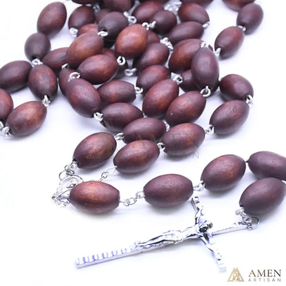 Saint Mary Wall Rosary Amen Artisan