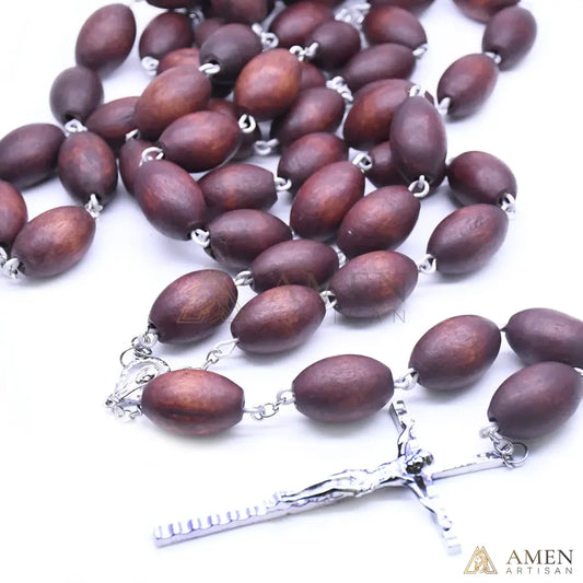 Saint Mary Wall Rosary Amen Artisan