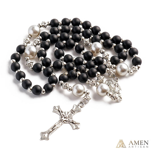 【Deal Today】Matte Obsidian Rosary
