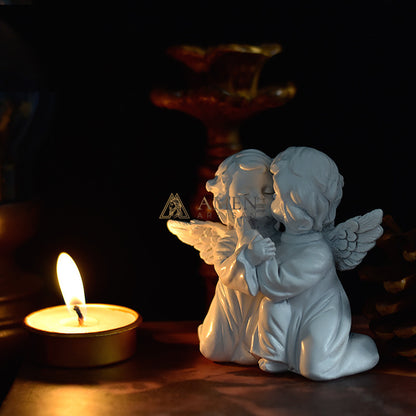 Little Angel Statue Figurine Amen Artisan