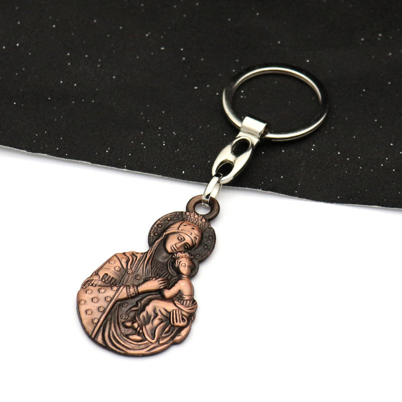 Our Lady of Perpetual Help Keychain Amen Artisan