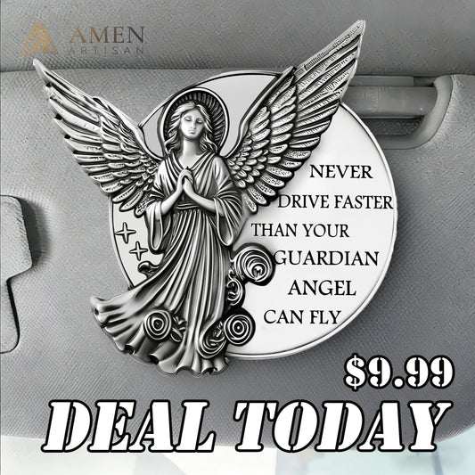 Guardian Angel Car Visor Clip Collection
