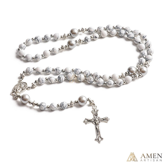 【Deal Today】Howlite Rosary