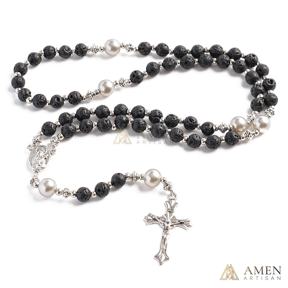 Lava Stone Rosary