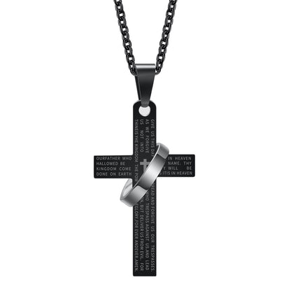 The Lord’s Prayer Cross Necklace — Wear Prayer and Strength Close
