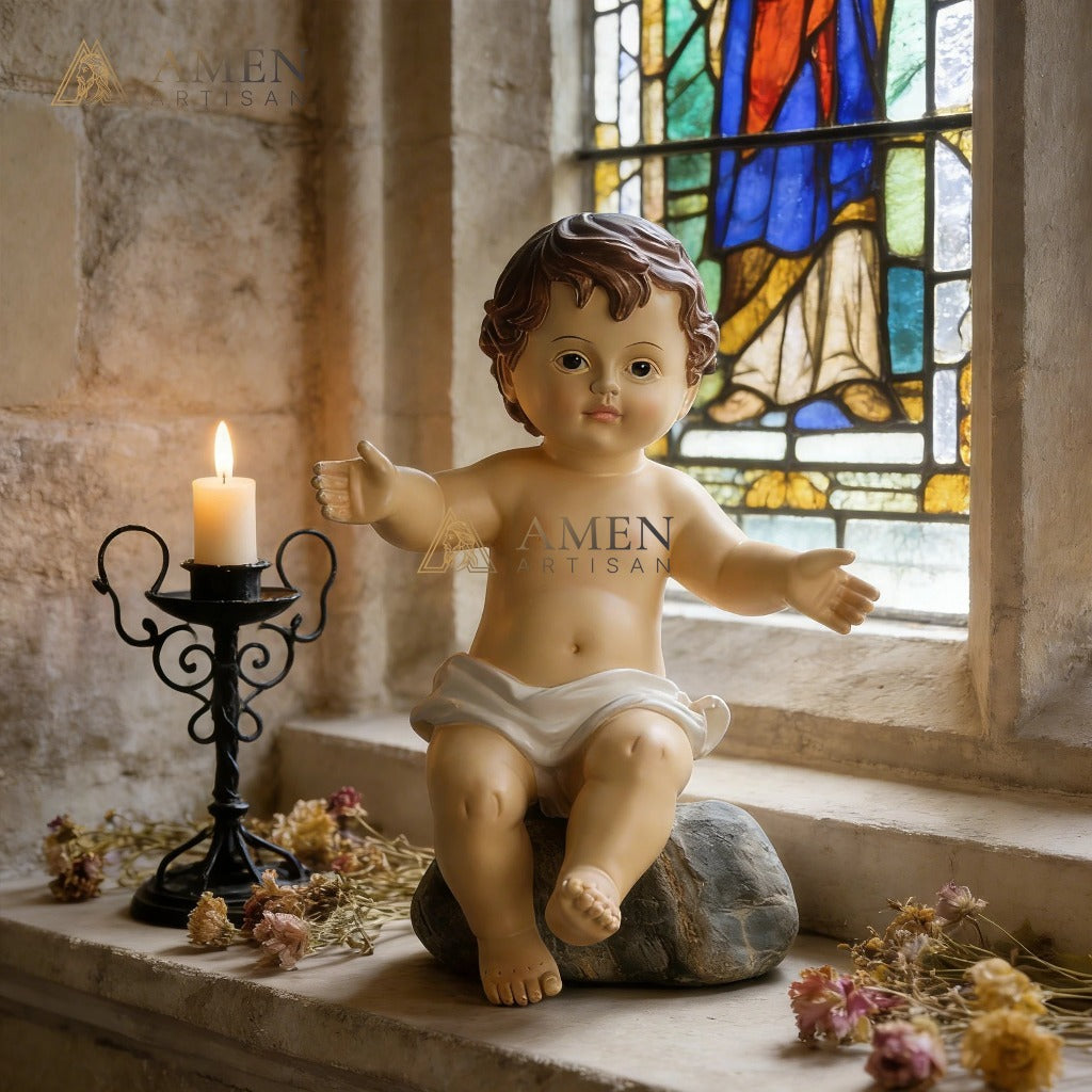 【Deal Today】Infant Statue |  Amen Artisan
