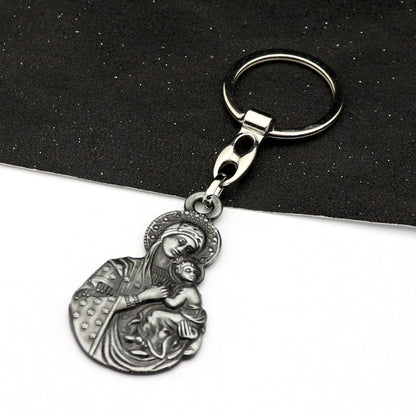 Our Lady of Perpetual Help Keychain Amen Artisan