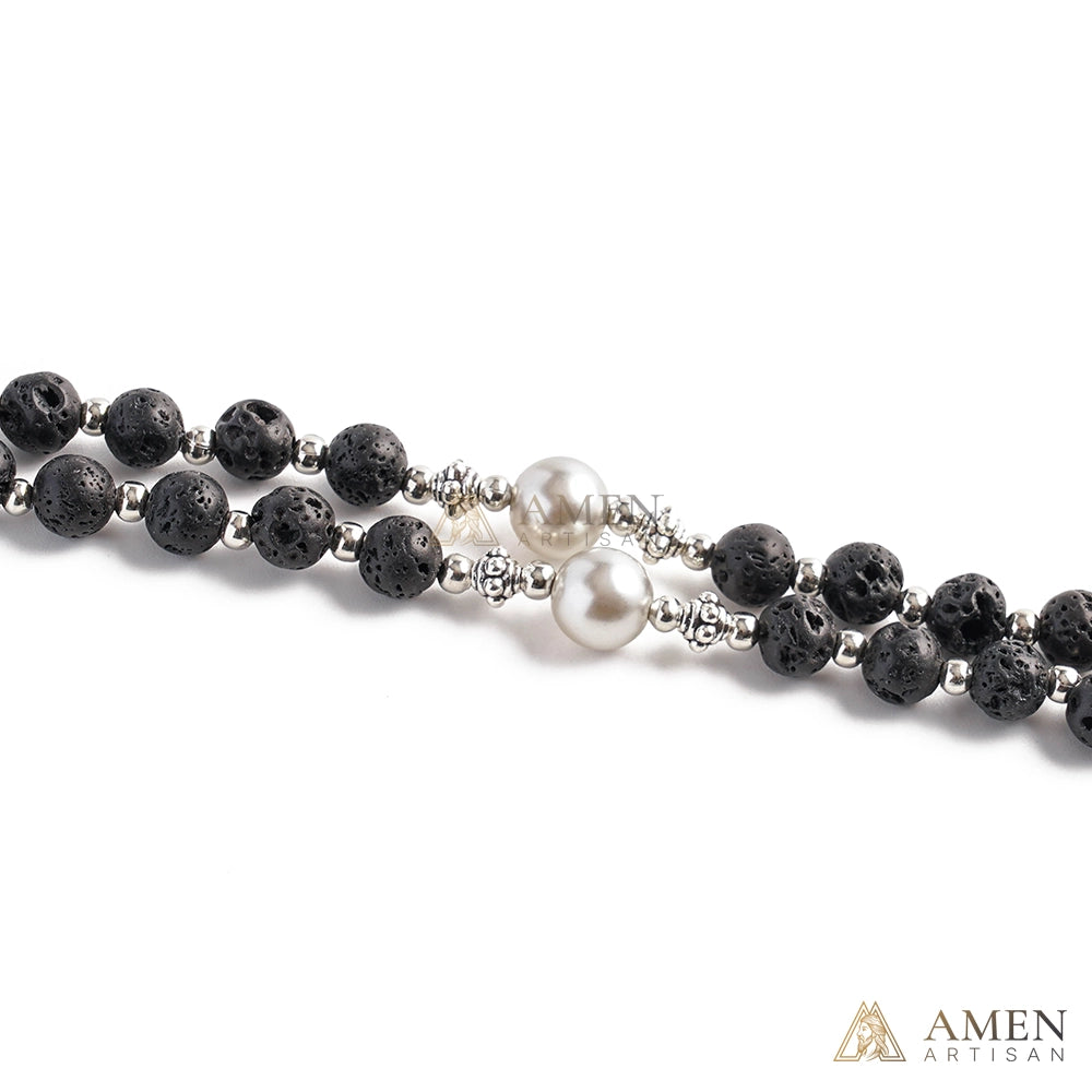 Lava Stone Rosary