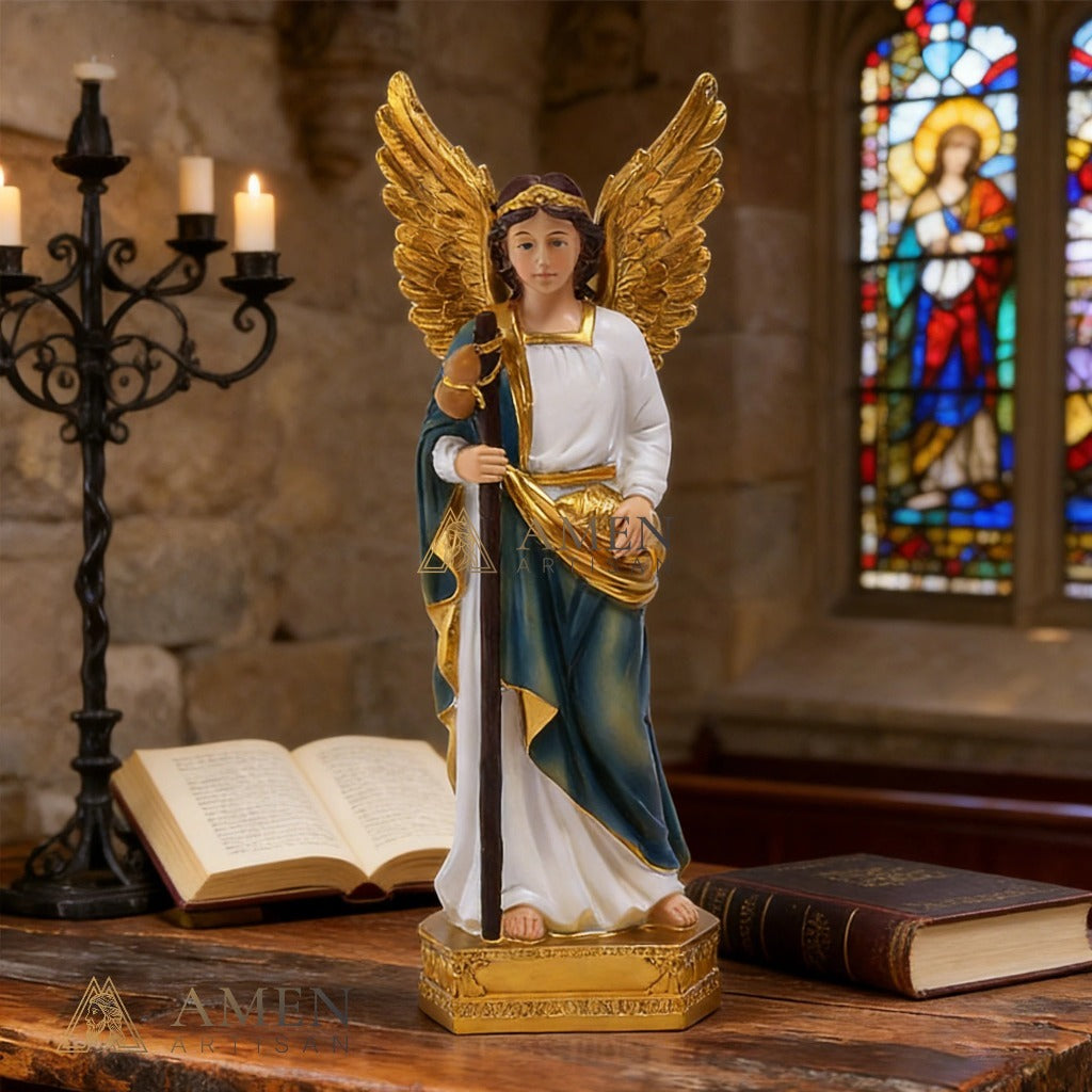 Saint Raphael The Archangel Statue Amen Artisan