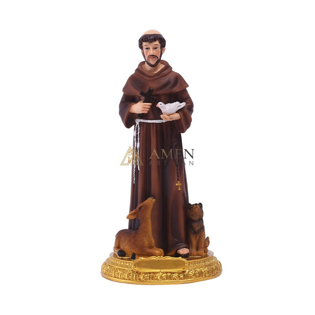 Saint Francis of Assisi Statue Amen Artisan