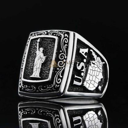 Statue of Liberty Ring Amen Artisan