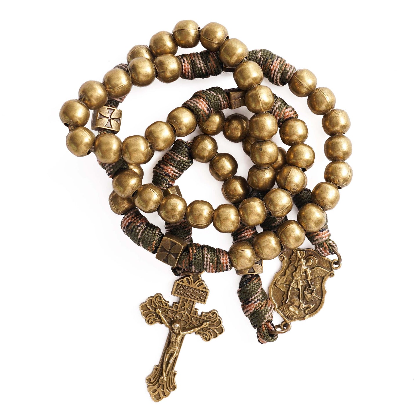 【Deal Today】Tactical Paracord Rosary – St. Michael Protection & Rugged Faith