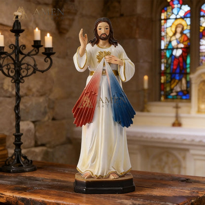 Sacred Heart of Jesus Statue Amen Artisan