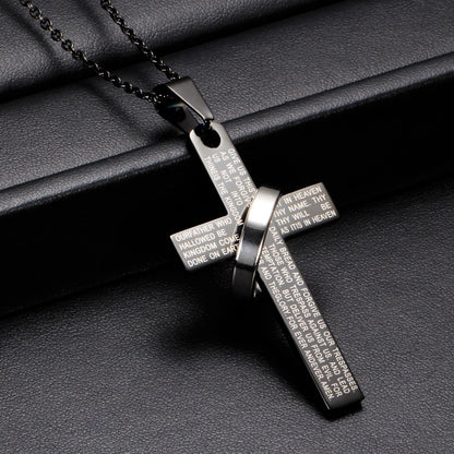 The Lord’s Prayer Cross Necklace — Wear Prayer and Strength Close