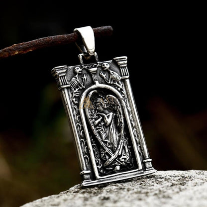 Guardian Cherub Pendant Necklace Amen Artisan