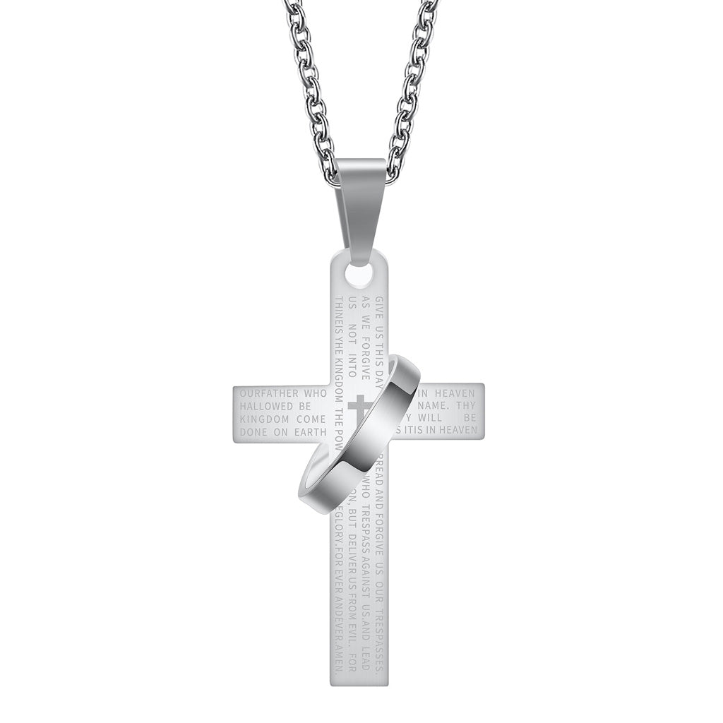 The Lord’s Prayer Cross Necklace — Wear Prayer and Strength Close