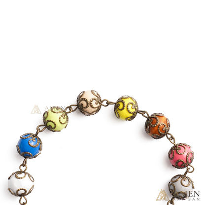 Adjustable Jesus Crucifix & St. Benedict Medal Rosary Bracelet | Amen Artisan