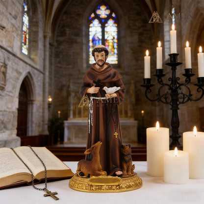 Saint Francis of Assisi Statue Amen Artisan