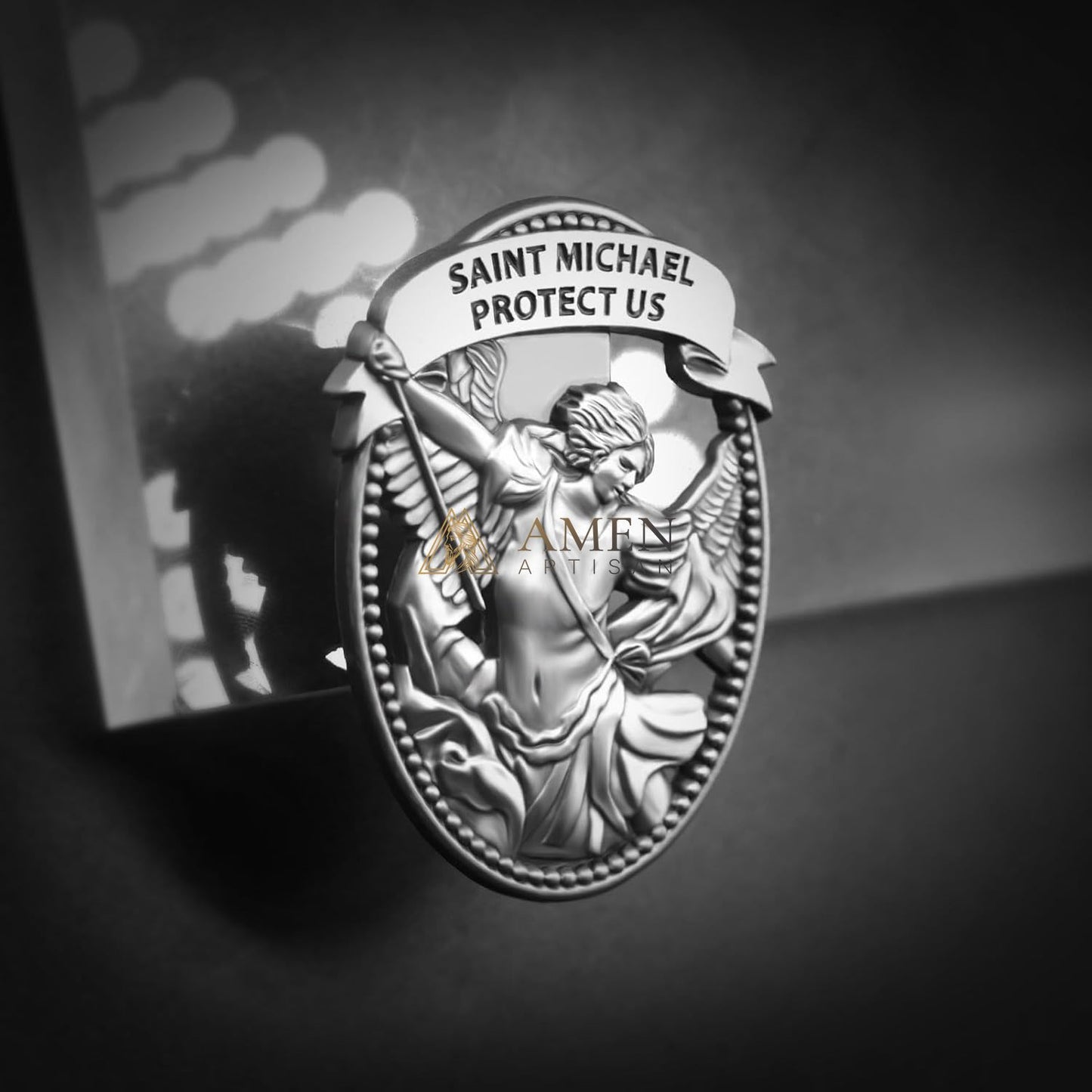 【DEAL TODAY】St Michael Medal Car Clip