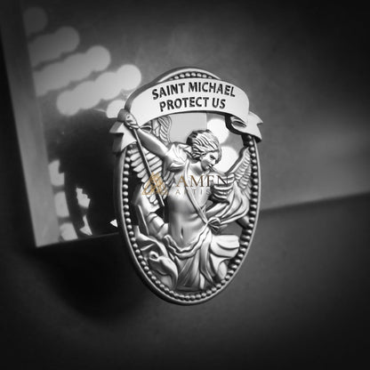 【DEAL TODAY】St Michael Medal Car Clip
