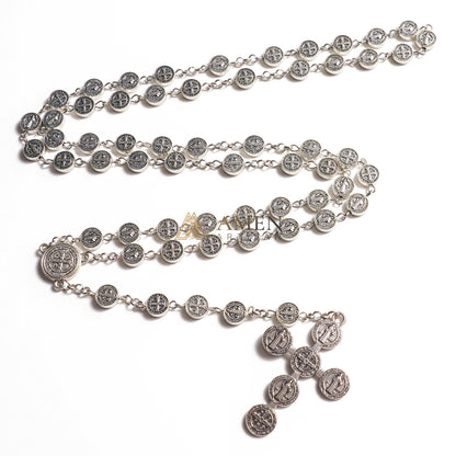 Saint Benedict Medal Rosary Amen Artisan