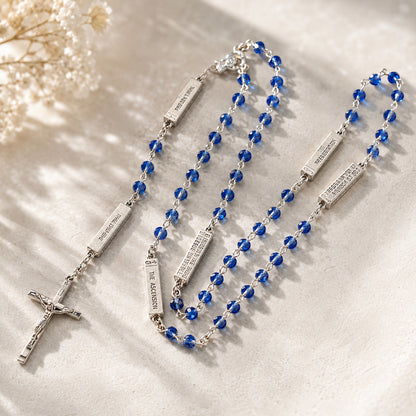 Five-Decade Rosary with Mystery Medals — Devotion