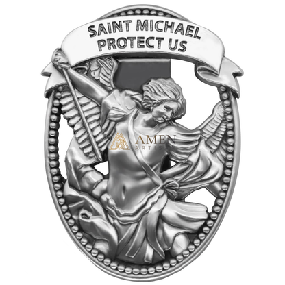【DEAL TODAY】St Michael Medal Car Clip
