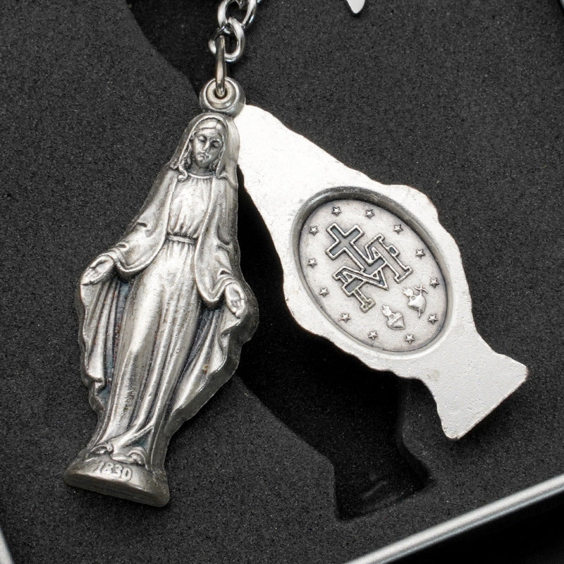 Miraculous Medal  Pendant Amen Artisan
