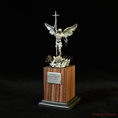 Statue of Archangel Saint Michael the Protector Amen Artisan