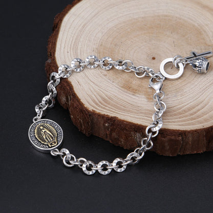 Blessed Mother's Embrace Bracelet Amen Artisan