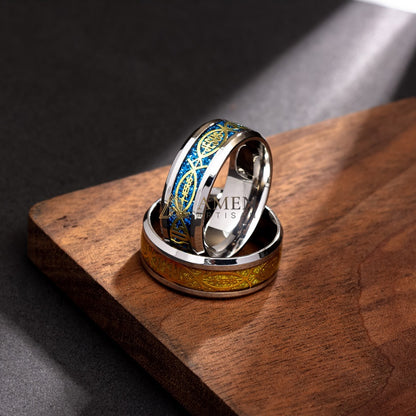 Jesus Titanium Steel Ring Amen Artisan