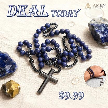 【Deal Today】Lapis Lazuli Rosary