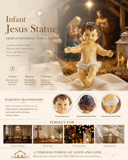 【Deal Today】Infant Statue |  Amen Artisan