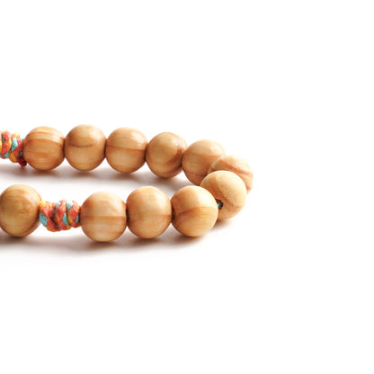 Olive Wood Saint Benedict Medal Crucifix Pocket Rosary