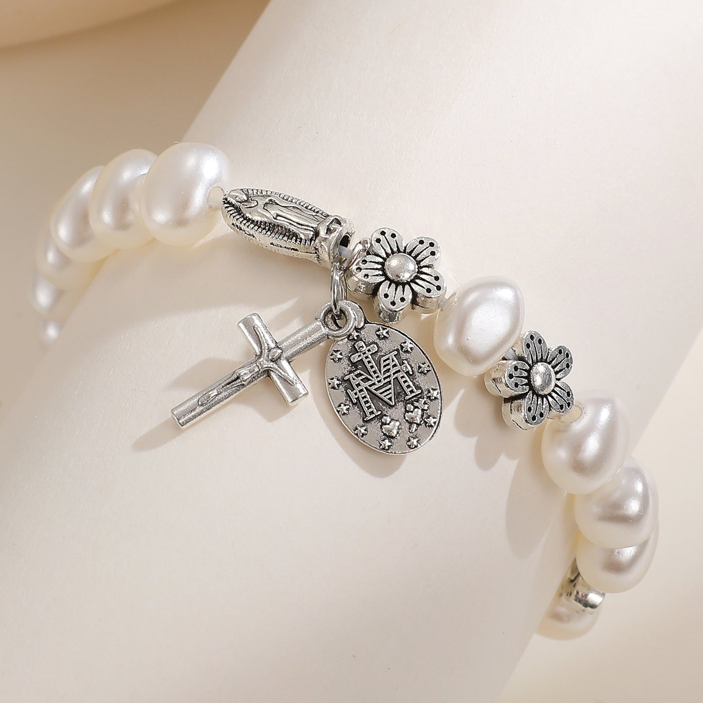 Our Lady of Pearl Bracelet Amen Artisan
