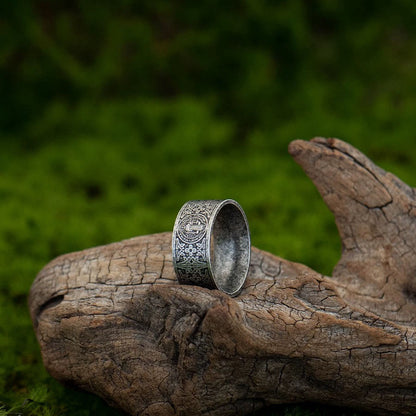 【Deal Today】Vintage St. Benedict Medal Ring - Sacred Protection & Lasting Blessing | Amen Artisan