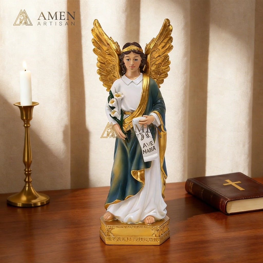 Saint Gabriel The Archangel Statue Amen Artisan