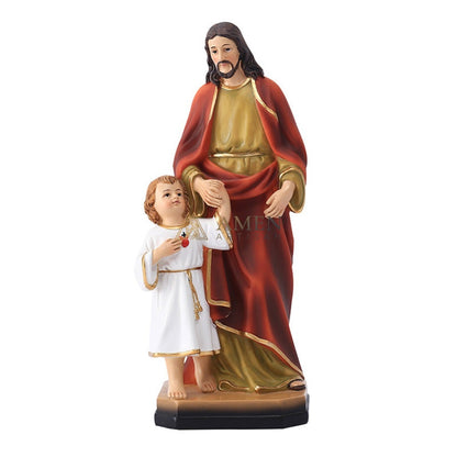 Jesus with Children Statue Amen Artisan