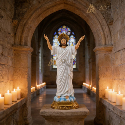 Jesus Christ Statue Amen Artisan