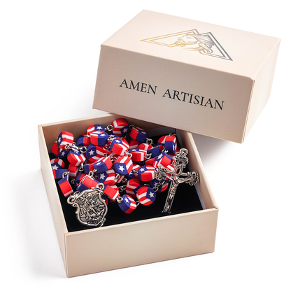 St. Michael Puerto Rico Rosary – Faith, Protection & Heritage |  Amen Artisan
