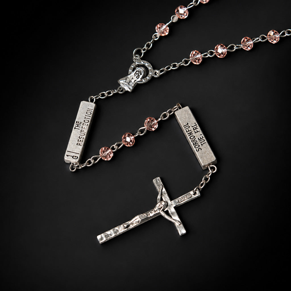 Five-Decade Rosary with Mystery Medals — Devotion
