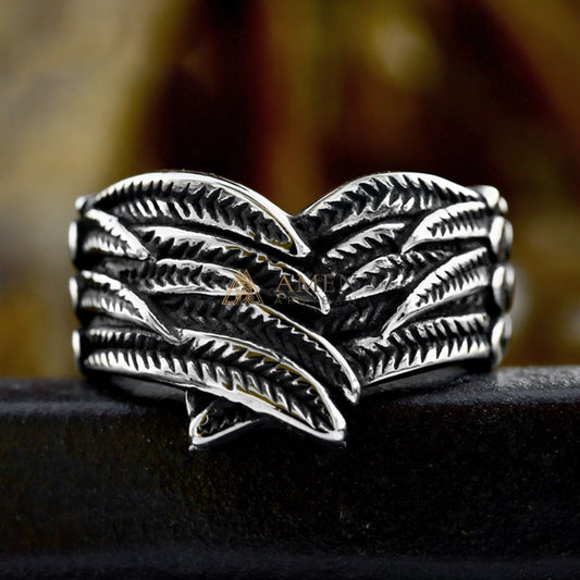 Holy Angel Wings Ring Amen Artisan